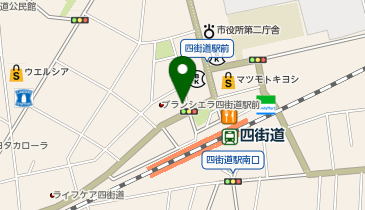 四街道北口整骨院の地図画像