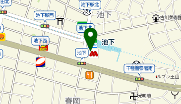 池下エキナカ接骨院の地図画像