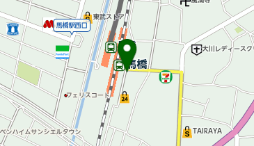 馬橋東口整骨院の地図画像
