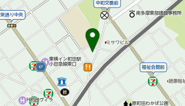 町田シバヒロ接骨院の地図画像
