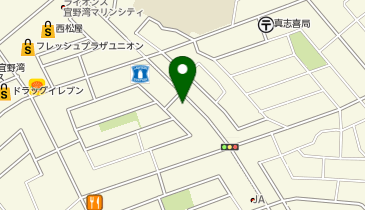 宜野湾うちどまり整骨院の地図画像