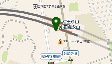 宅配ロッカーPUDO グリナード永山の地図画像