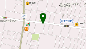 宅配ロッカーPUDO 横山商店 Yokoyamaの地図画像