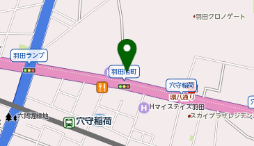 宅配ロッカーPUDO ヤマト運輸 羽田クロノゲートの地図画像