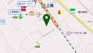 宅配ロッカーPUDO 上尾ショーサンプラザの地図画像