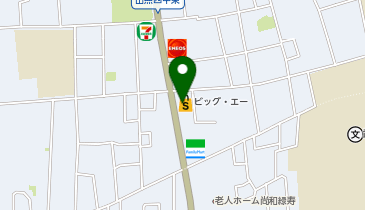 宅配ロッカーPUDO Big-A 田無向台店の地図画像