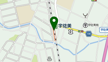 宅配ロッカーPUDO JR東日本 宇佐美駅(アクセス)の地図画像