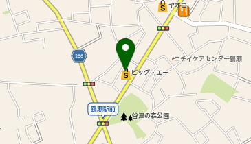 宅配ロッカーPUDO Big-A 富士見鶴馬店の地図画像