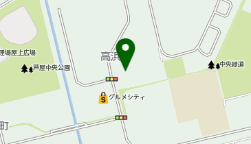 宅配ロッカーPUDO 芦屋浜高層高浜の地図画像