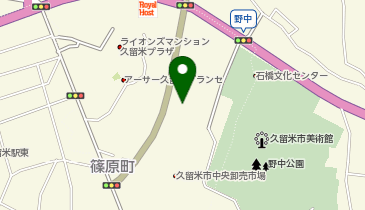 宅配ロッカーPUDO ドラッグストアモリ 諏訪野店の地図画像