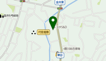 宅配ロッカーPUDO ヤマト運輸 町田金井センターの地図画像
