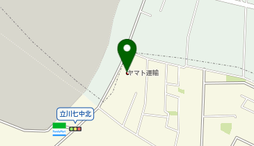 宅配ロッカーPUDO ヤマト運輸 立川一番町センターの地図画像