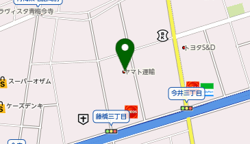 宅配ロッカーPUDO ヤマト運輸 青梅藤橋センターの地図画像