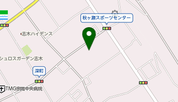 宅配ロッカーPUDO ヤマト運輸 志木本町センターの地図画像