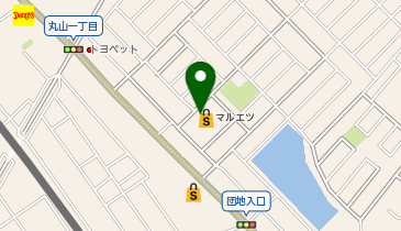 宅配ロッカーPUDO マルエツ 鎌ケ谷大仏店の地図画像