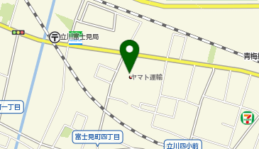 宅配ロッカーPUDO ヤマト運輸 立川富士見センターの地図画像