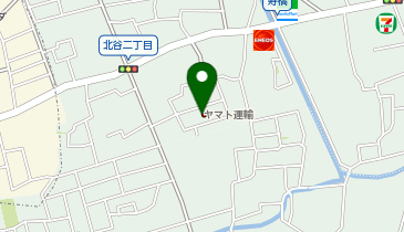 宅配ロッカーPUDO ヤマト運輸 草加西センターの地図画像