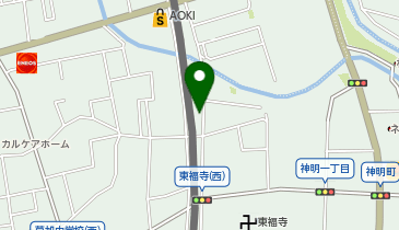 宅配ロッカーPUDO ヤマト運輸 草加中央センターの地図画像