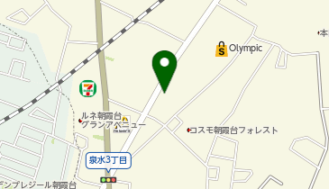 宅配ロッカーPUDO ヤマト運輸 泉水センターの地図画像