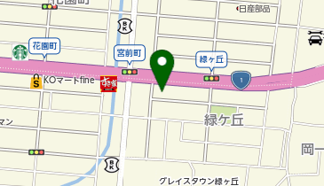 宅配ロッカーPUDO ヤマト運輸 沼津緑ケ丘センターの地図画像