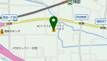 宅配ロッカーPUDO ベルク 行田城西店の地図画像