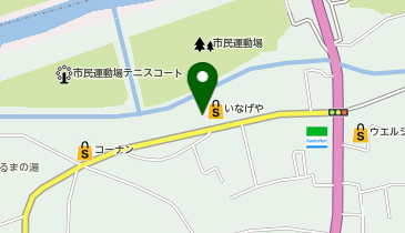 宅配ロッカーPUDO いなげや 入間春日町店の地図画像