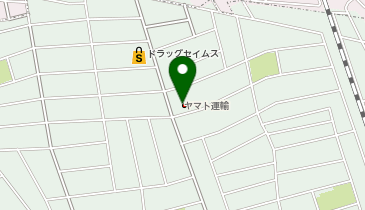 宅配ロッカーPUDO ヤマト運輸 さいたま奈良町センターの地図画像