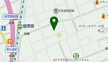 宅配ロッカーPUDO ヤマト運輸 さいたま宮原町センターの地図画像