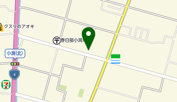 宅配ロッカーPUDO ヤマト運輸 春日部栄町センターの地図画像