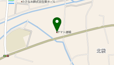宅配ロッカーPUDO ヤマト運輸 羽生南センターの地図画像