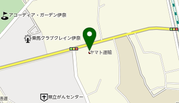 宅配ロッカーPUDO ヤマト運輸 埼玉伊奈センターの地図画像