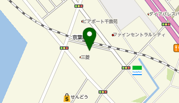 宅配ロッカーPUDO ヤマト運輸 千葉港センターの地図画像