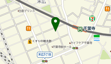 宅配ロッカーPUDO ヤマト運輸 末広センターの地図画像