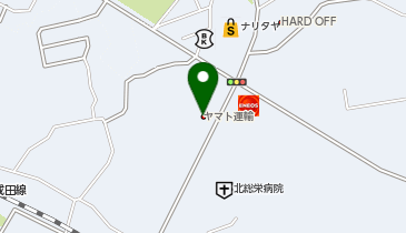 宅配ロッカーPUDO ヤマト運輸 栄町センターの地図画像