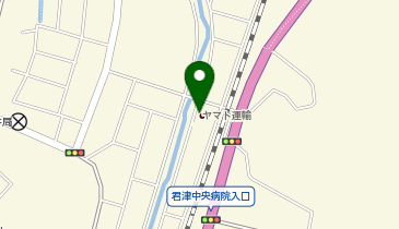 宅配ロッカーPUDO ヤマト運輸 木更津センターの地図画像