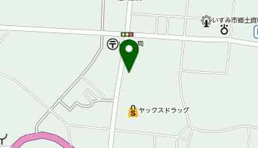 宅配ロッカーPUDO ヤマト運輸 夷隅センターの地図画像