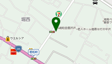 宅配ロッカーPUDO ヤマト運輸 秦野曽屋センターの地図画像