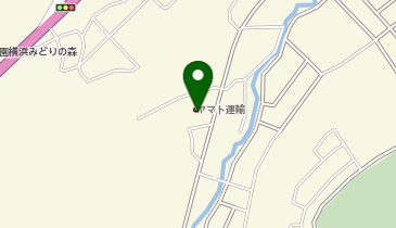 宅配ロッカーPUDO ヤマト運輸 緑長津田町センターの地図画像
