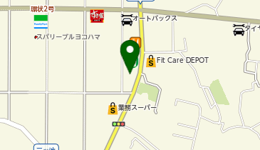 宅配ロッカーPUDO ヤマト運輸 鶴見二ツ池センターの地図画像