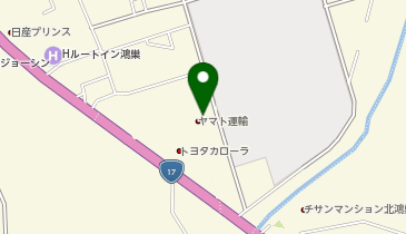 宅配ロッカーPUDO ヤマト運輸 鴻巣吹上センターの地図画像