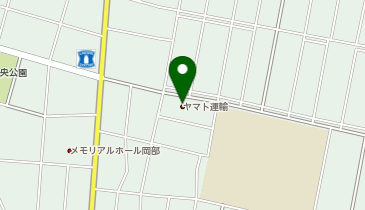 宅配ロッカーPUDO ヤマト運輸 埼玉岡部センターの地図画像