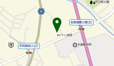 宅配ロッカーPUDO ヤマト運輸 東松山いわはなセンターの地図画像