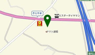 宅配ロッカーPUDO ヤマト運輸 東松山インターセンターの地図画像