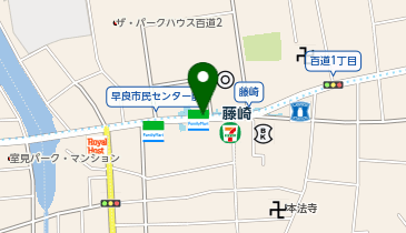 宅配ロッカーPUDO 福岡市営地下鉄 藤崎駅の地図画像