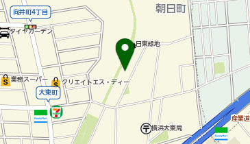 宅配ロッカーPUDO マルエツ 朝日町店の地図画像