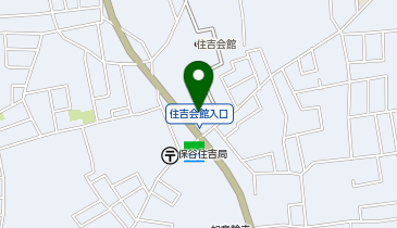 宅配ロッカーPUDO マルエツ 保谷住吉店の地図画像