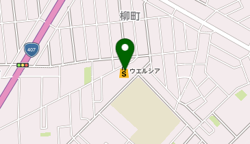 宅配ロッカーPUDO ウエルシア 坂戸柳町店の地図画像