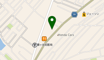宅配ロッカーPUDO ワンダーコーポレーション WonderGOO鎌ケ谷店の地図画像