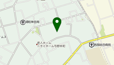 宅配ロッカーPUDO 日商岩井北浦和マンション A棟の地図画像