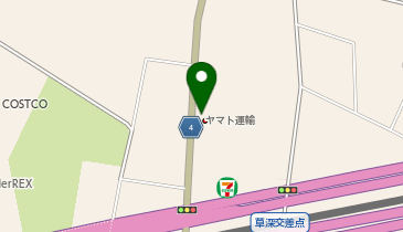 宅配ロッカーPUDO ヤマト運輸 印西センターの地図画像